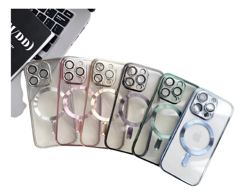 Case Reforzado Con Magsafe Para iPhone 11-12-13-14- Pro