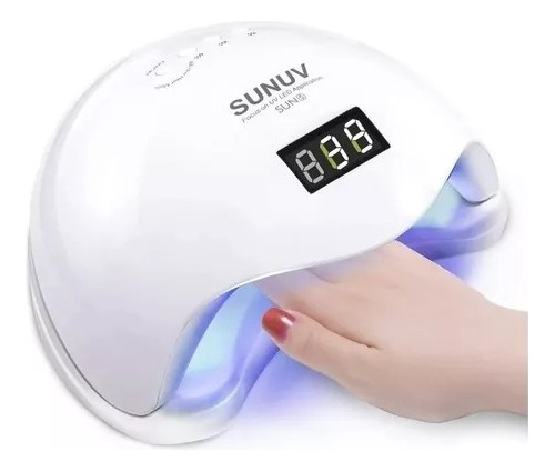 Lampara Uv Led Secador Uñas Profesional En Gel Premium 48w