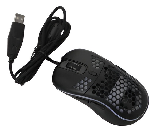 Mouse Gamer Con Cable 1.8 M Wb-919 Diseño Panal